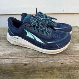 Altra Paradigm 6 Running Shoes Womens 7 Medium B Dark Blue Sneakers AL0A5484442